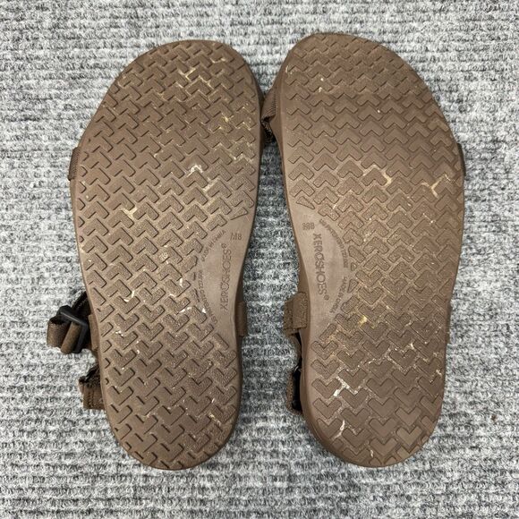 Xero Shoes Z-Trek Minimalist Sandals Mens 8 Brown Strappy Barefoot Packable - Picture 5 of 7